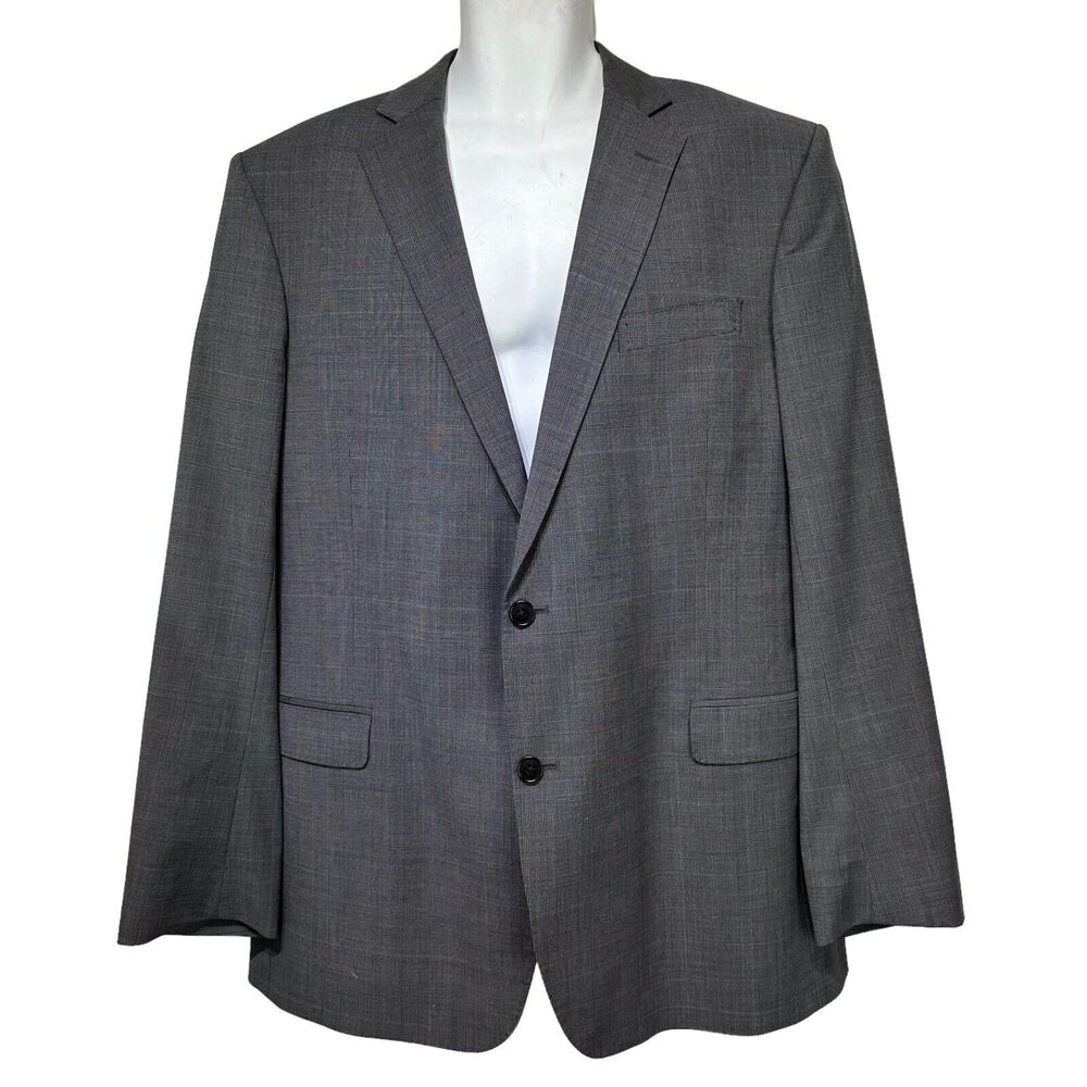Brooks Brothers Explorer Regent Fit Stretch Wool 2 Button Blazer Jacket Size 44L